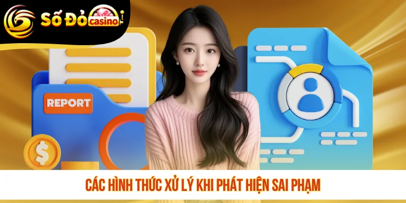 Các hình thức xử lý khi phát hiện sai phạm